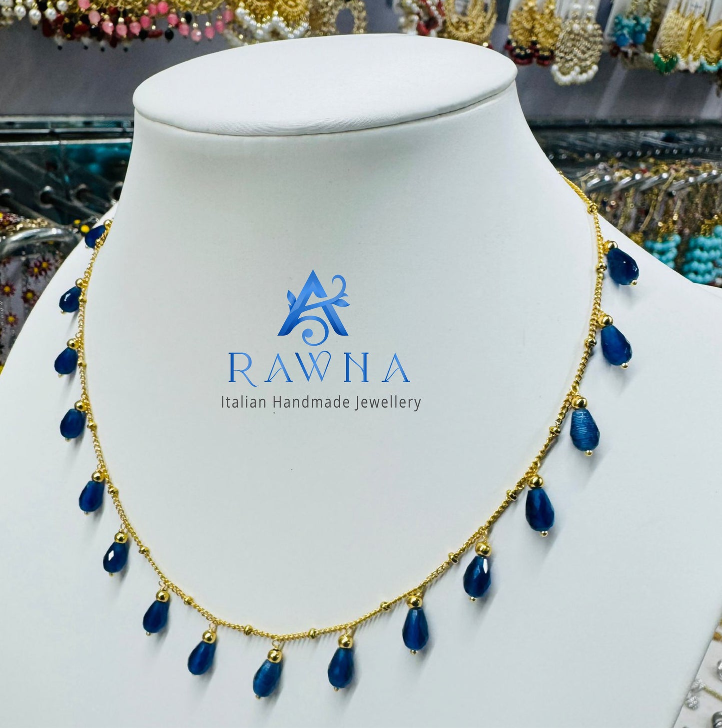 collana artigianale prodotta dal marchio siciliano RAWNA Italian Handmade Jewellery.
