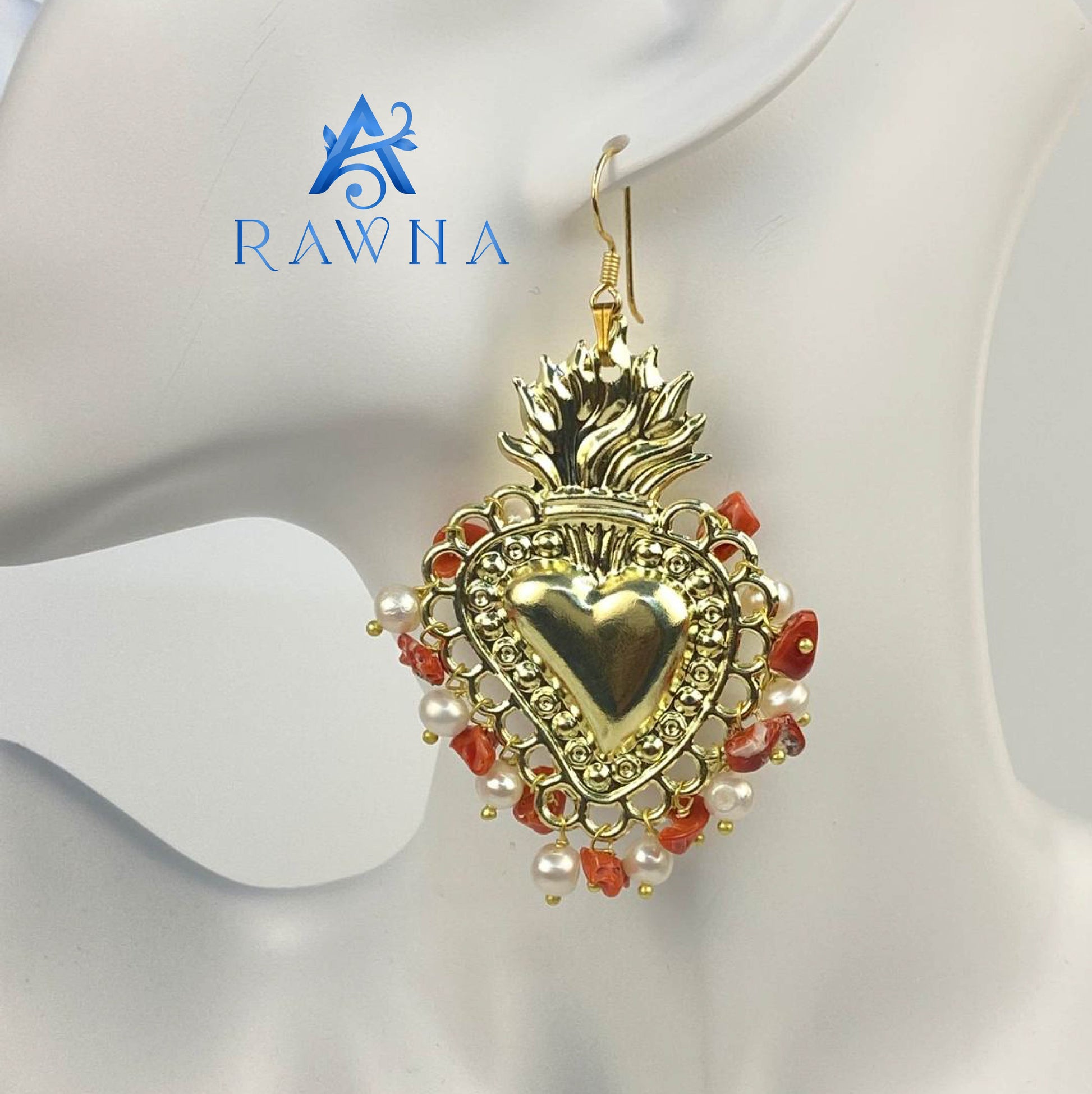 orecchini cuore pandora